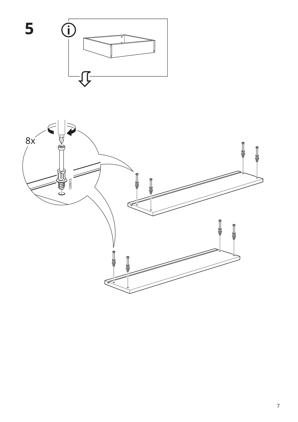 Assembly instructions for IKEA Primaerskog plant stand | Page 7 - IKEA PRIMÄRSKOG plant stand 205.550.94