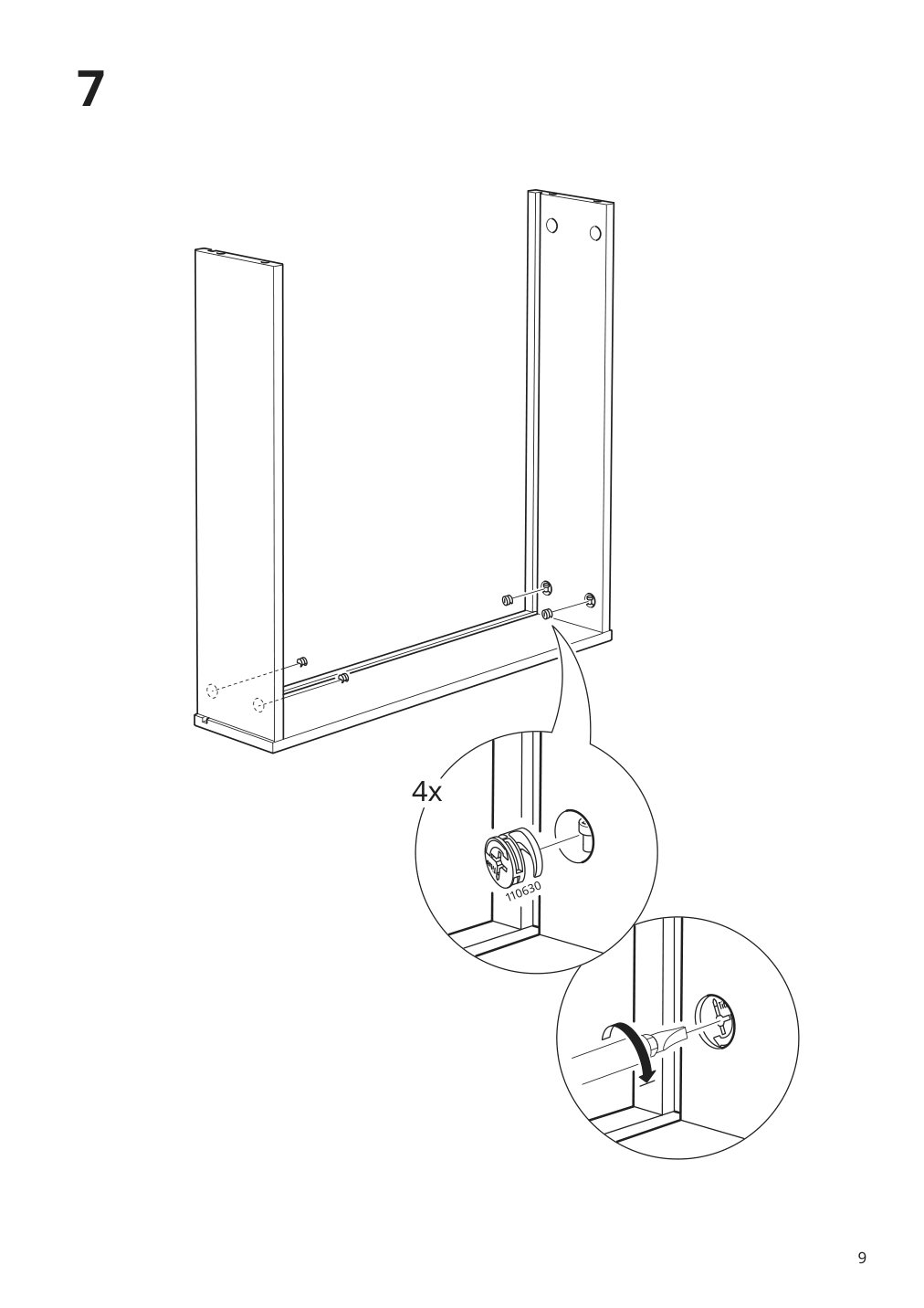 Assembly instructions for IKEA Primaerskog plant stand | Page 9 - IKEA PRIMÄRSKOG plant stand 205.550.94