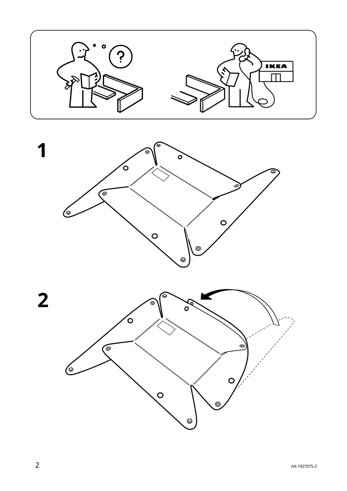 Assembly instructions for IKEA Pudda basket | Page 2 - IKEA PUDDA basket 203.439.12