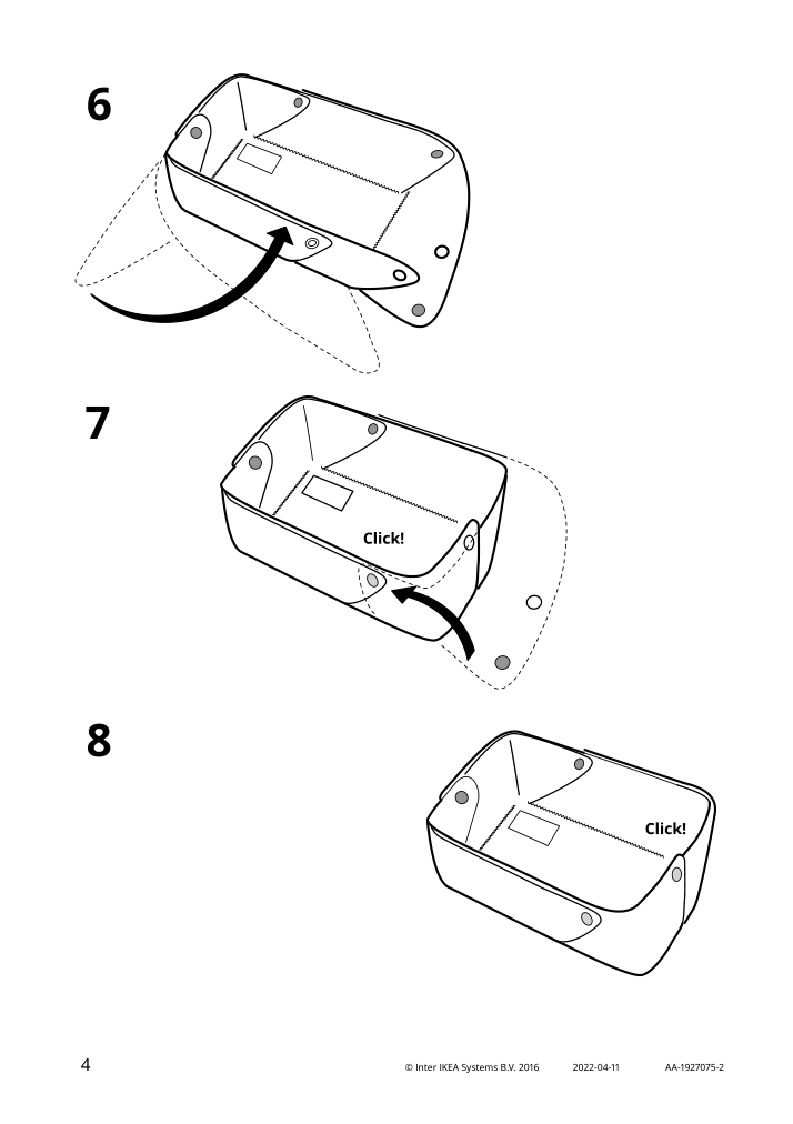 Assembly instructions for IKEA Pudda basket | Page 4 - IKEA PUDDA basket 203.439.12