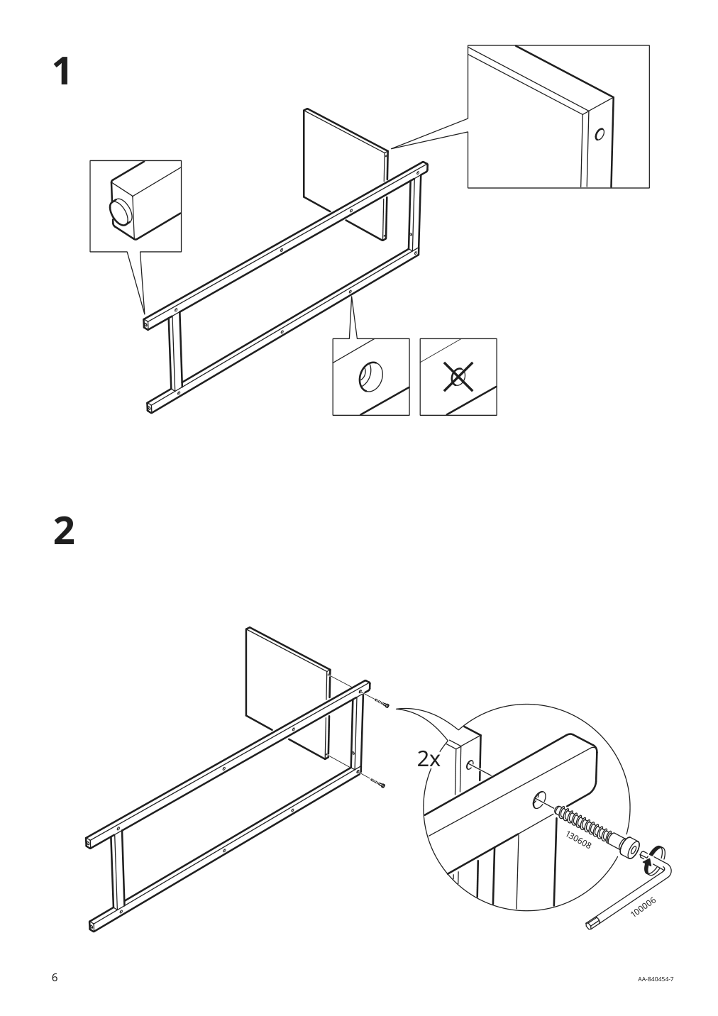 Assembly instructions for IKEA Ragrund shelf unit bamboo | Page 6 - IKEA RÅGRUND shelf unit 302.530.67