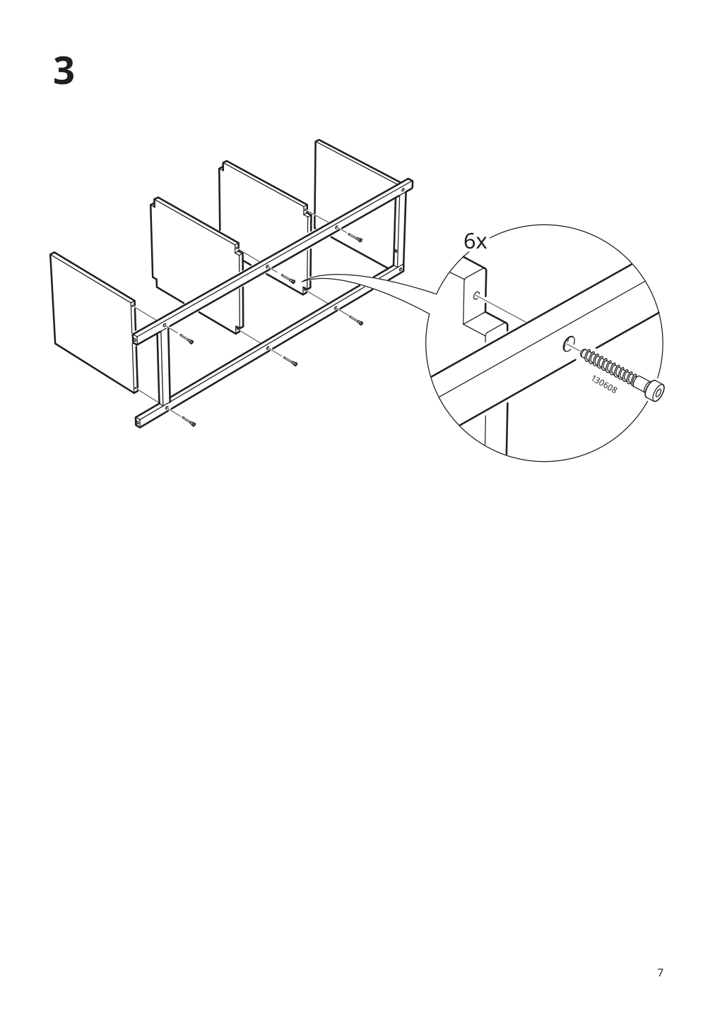 Assembly instructions for IKEA Ragrund shelf unit bamboo | Page 7 - IKEA RÅGRUND shelf unit 302.530.67