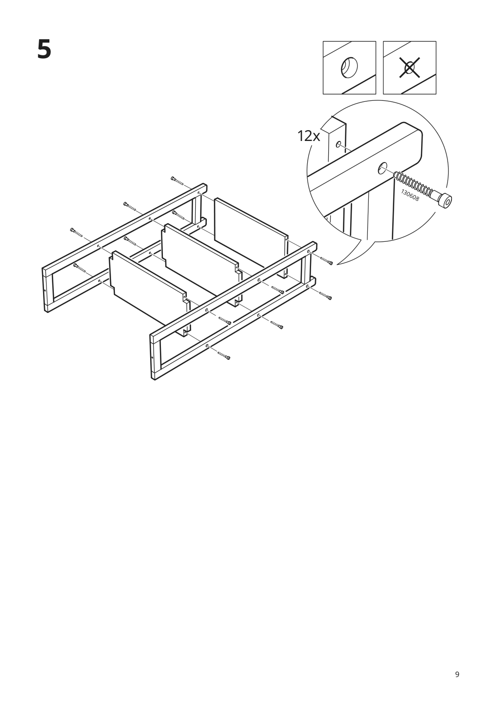 Assembly instructions for IKEA Ragrund shelf unit bamboo | Page 9 - IKEA RÅGRUND shelf unit 302.530.67