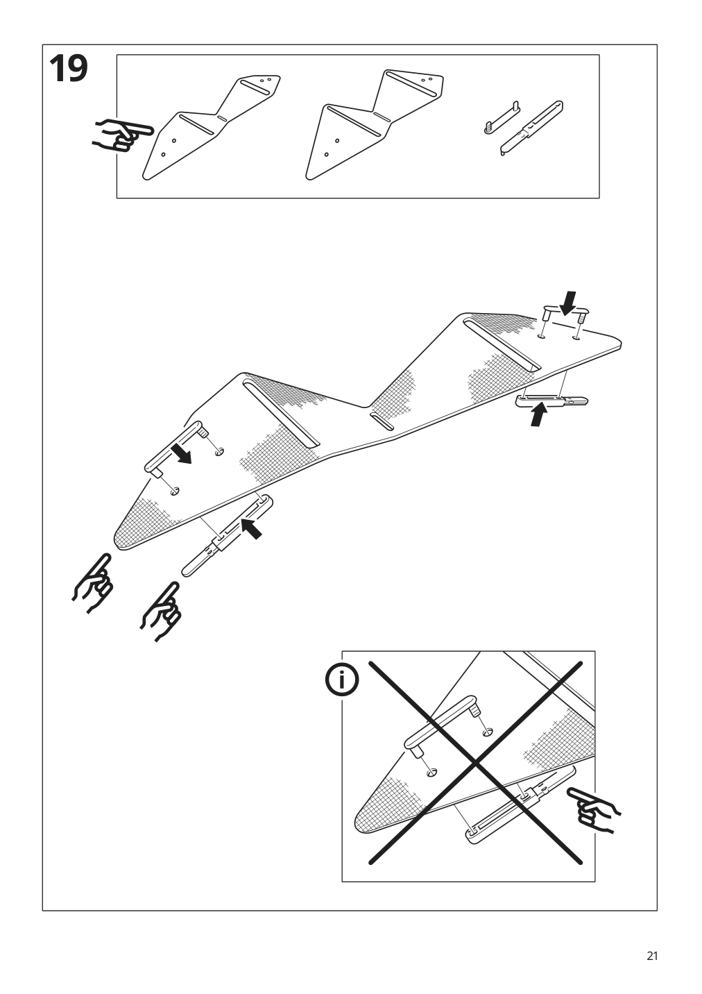 Assembly instructions for IKEA Ramsele pendant lamp geometric white | Page 21 - IKEA RAMSELE pendant lamp 504.070.97