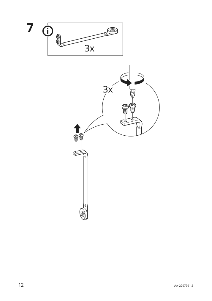 Assembly instructions for IKEA Regnskur ceiling lamp white | Page 12 - IKEA REGNSKUR ceiling lamp 105.204.15