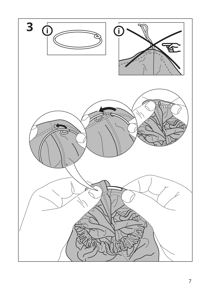 Assembly instructions for IKEA Regnskur ceiling lamp white | Page 7 - IKEA REGNSKUR ceiling lamp 105.204.15