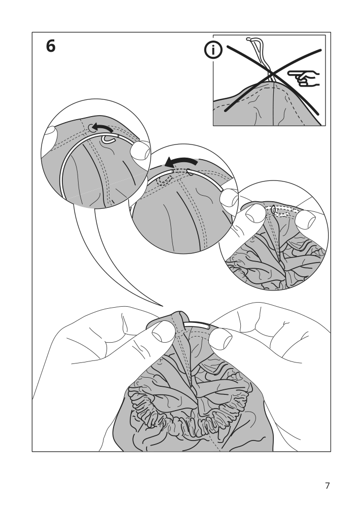 Assembly instructions for IKEA Regnskur pendant lamp shade oval pink | Page 7 - IKEA REGNSKUR pendant lamp shade 504.826.33