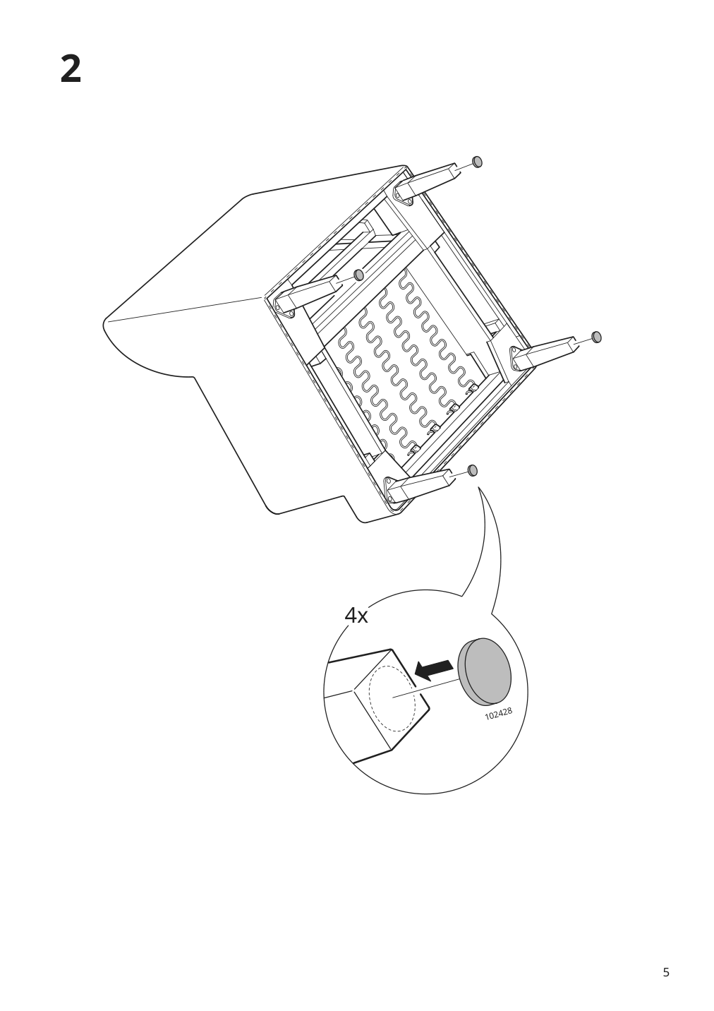 Assembly instructions for IKEA Rocksjoen armchair frame | Page 5 - IKEA ROCKSJÖN armchair 295.088.52