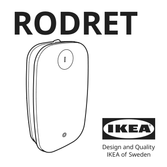 Assembly instructions for IKEA Rodret wireless dimmer power switch smart white | Page 1 - IKEA RODRET wireless dimmer/power switch 205.281.28