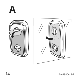 Assembly instructions for IKEA Rodret wireless dimmer power switch smart white | Page 14 - IKEA RODRET wireless dimmer/power switch 205.281.28