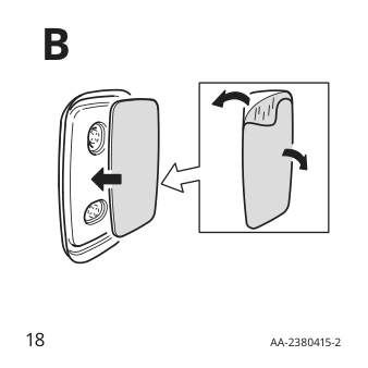 Assembly instructions for IKEA Rodret wireless dimmer power switch smart white | Page 18 - IKEA RODRET wireless dimmer/power switch 205.281.28