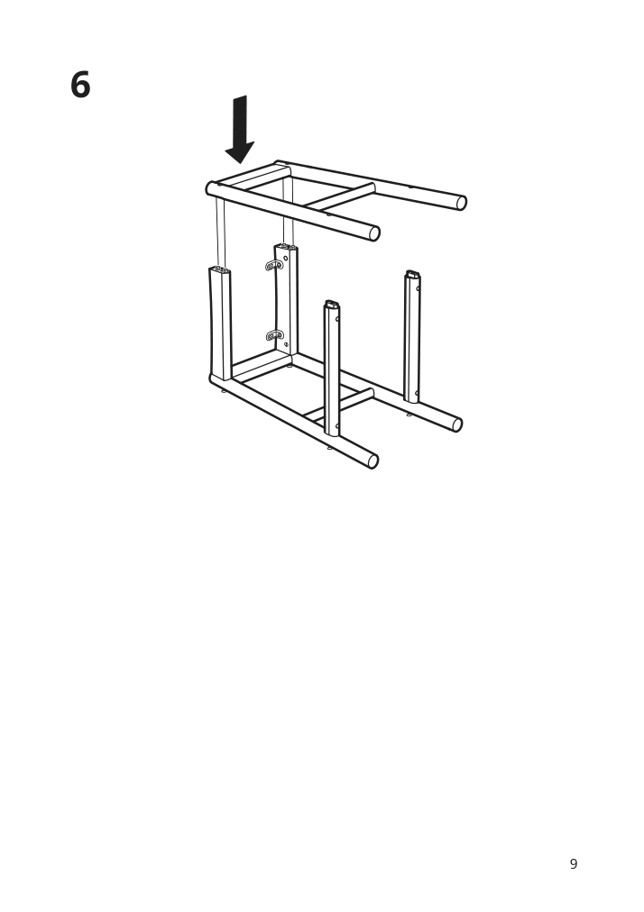 Assembly instructions for IKEA Roenninge bar stool birch | Page 9 - IKEA RÖNNINGE / RÖNNINGE bar table and 2 bar stools 694.423.31