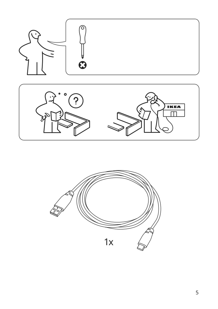 Assembly instructions for IKEA Rolfstorp led light dimmable | Page 5 - IKEA ROLFSTORP LED light 905.199.17