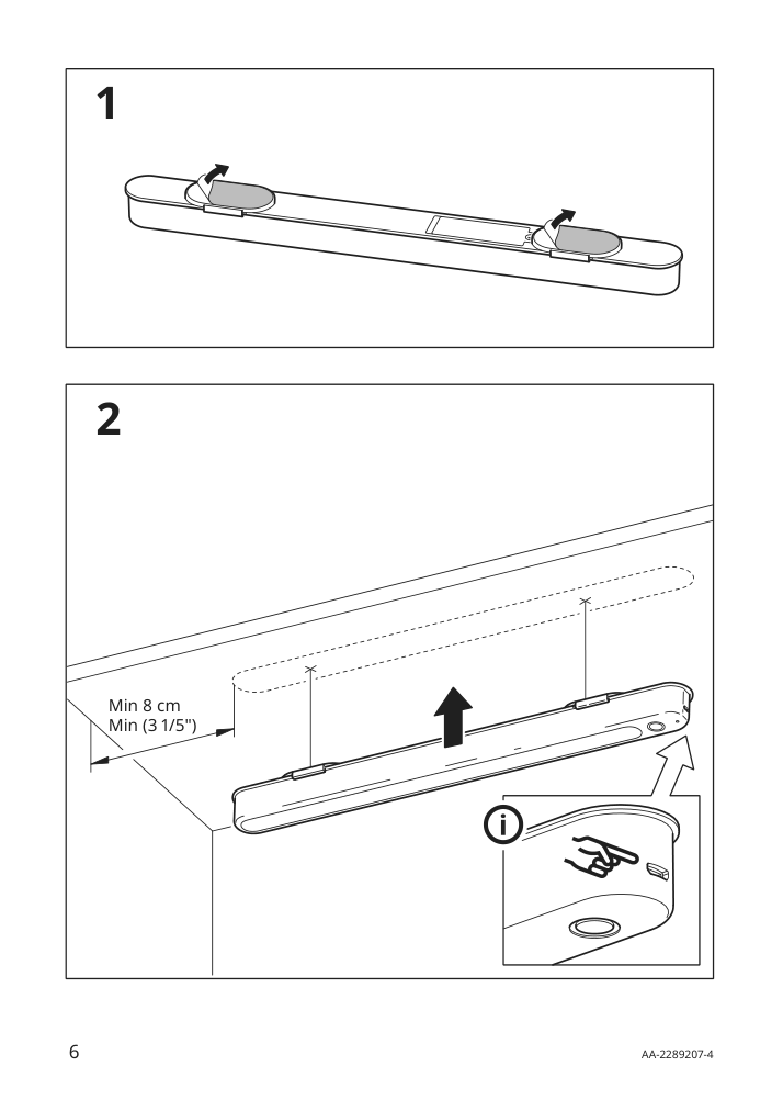 Assembly instructions for IKEA Rolfstorp led light dimmable | Page 6 - IKEA ROLFSTORP LED light 905.199.17