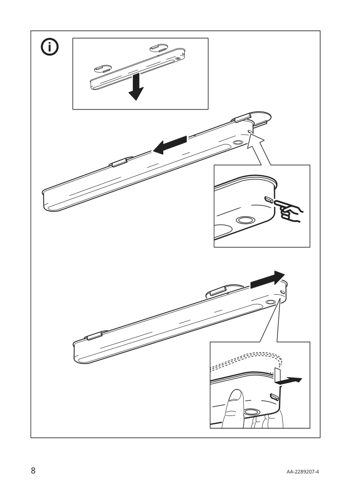 Assembly instructions for IKEA Rolfstorp led light dimmable | Page 8 - IKEA ROLFSTORP LED light 905.199.17