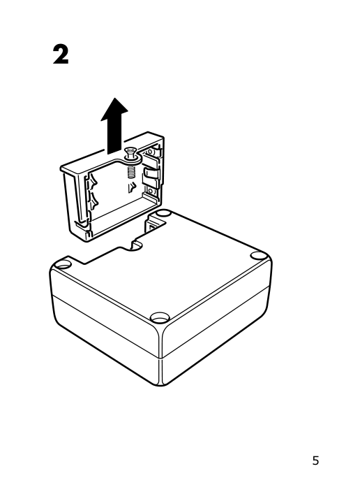 Assembly instructions for IKEA Rothult smart lock white | Page 5 - IKEA IDÅSEN drawer unit with smart lock 092.872.91