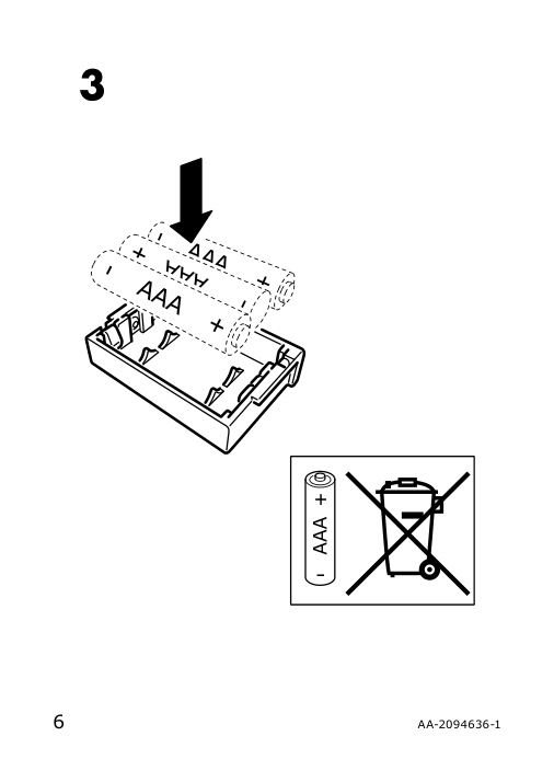 Assembly instructions for IKEA Rothult smart lock white | Page 6 - IKEA IDÅSEN drawer unit with smart lock 092.872.91