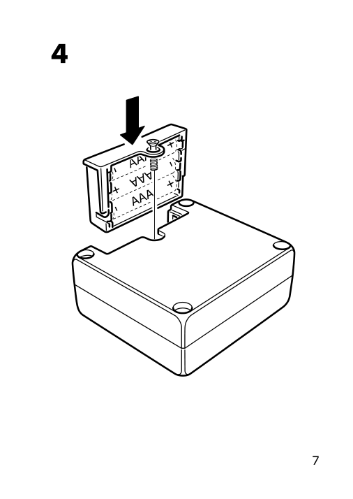 Assembly instructions for IKEA Rothult smart lock white | Page 7 - IKEA IDÅSEN drawer unit with smart lock 092.872.91