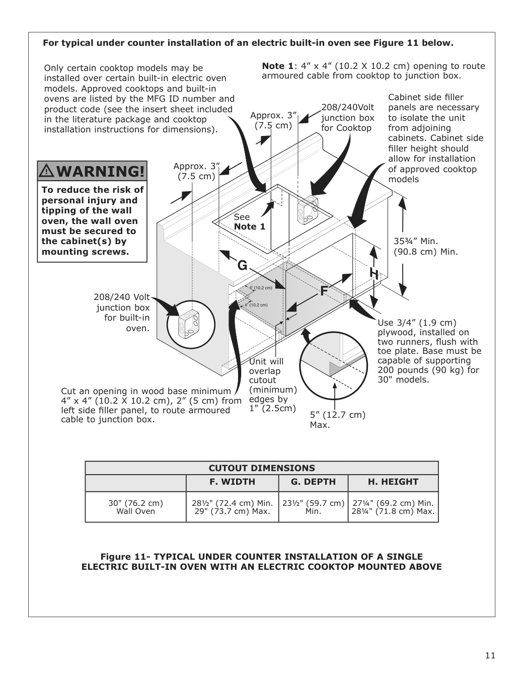 Assembly instructions for IKEA Samfaelld induction cooktop black | Page 11 - IKEA SAMFÄLLD induction cooktop 704.620.64