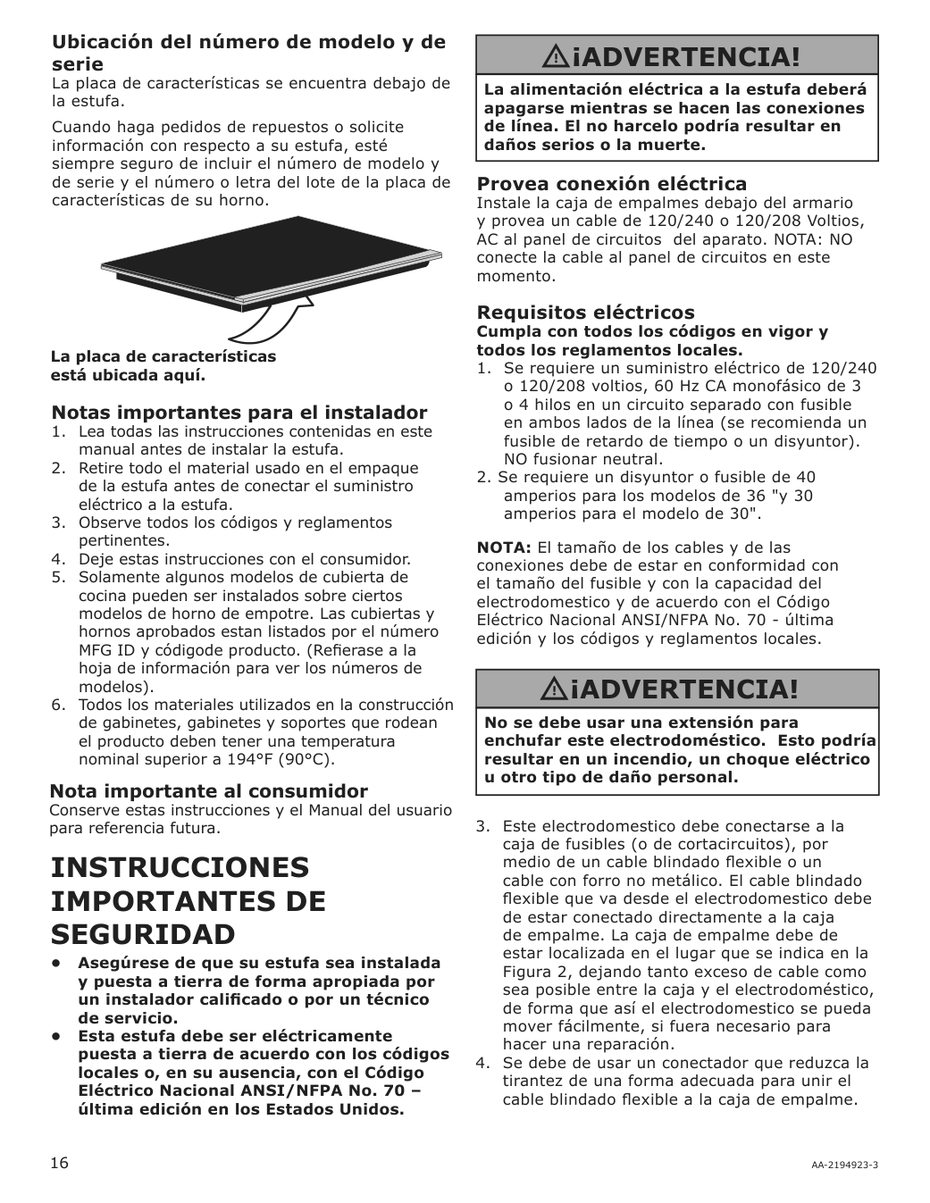 Assembly instructions for IKEA Samfaelld induction cooktop black | Page 16 - IKEA SAMFÄLLD induction cooktop 704.620.64