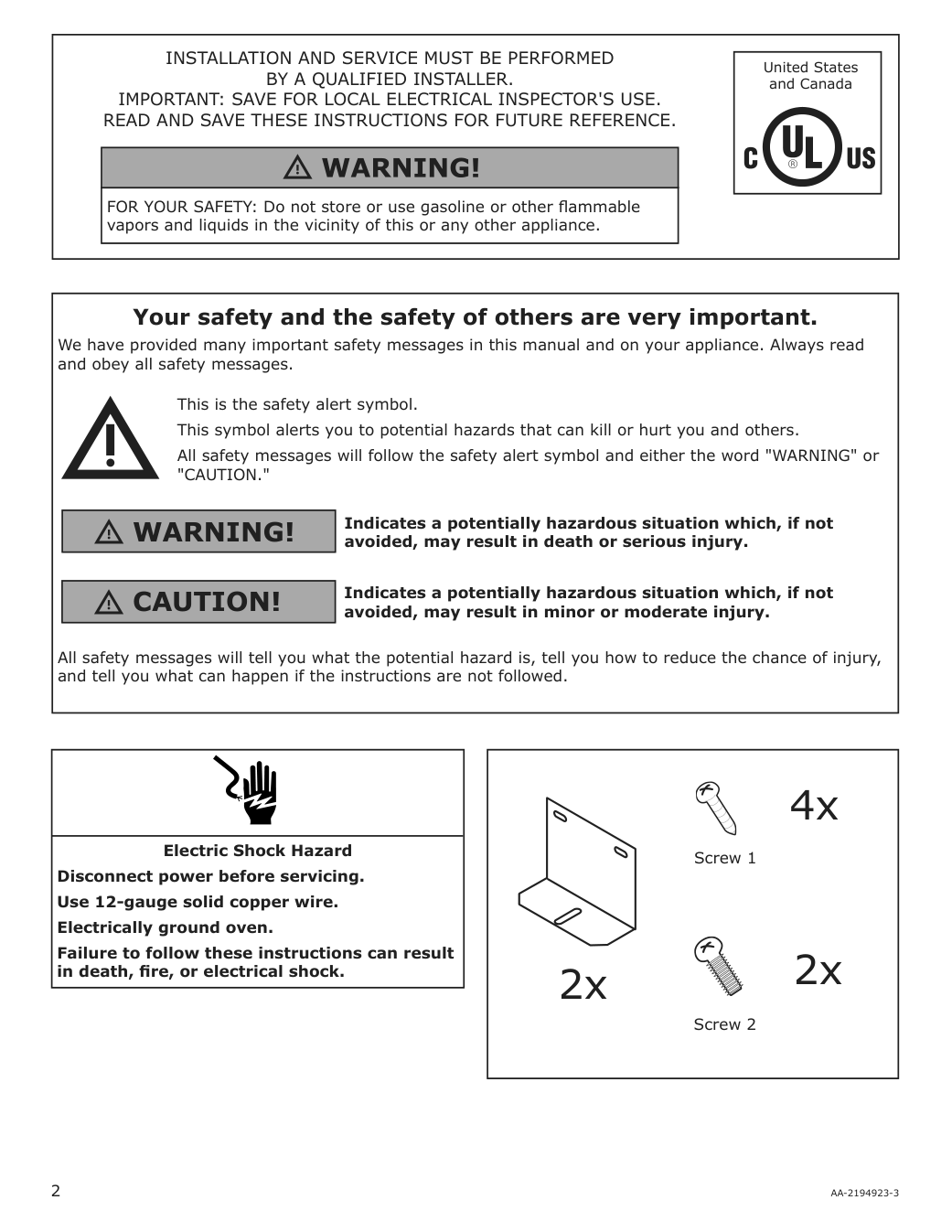 Assembly instructions for IKEA Samfaelld induction cooktop black | Page 2 - IKEA SAMFÄLLD induction cooktop 704.620.64