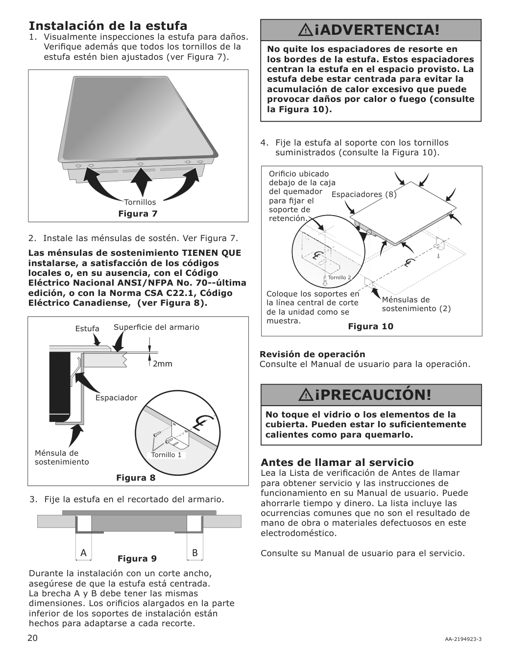 Assembly instructions for IKEA Samfaelld induction cooktop black | Page 20 - IKEA SAMFÄLLD induction cooktop 704.620.64