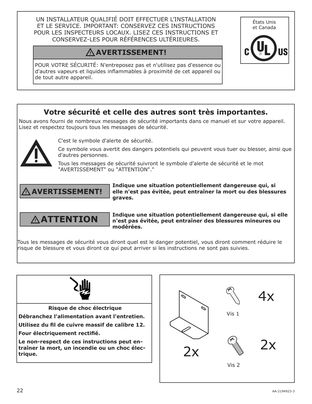 Assembly instructions for IKEA Samfaelld induction cooktop black | Page 22 - IKEA SAMFÄLLD induction cooktop 704.620.64