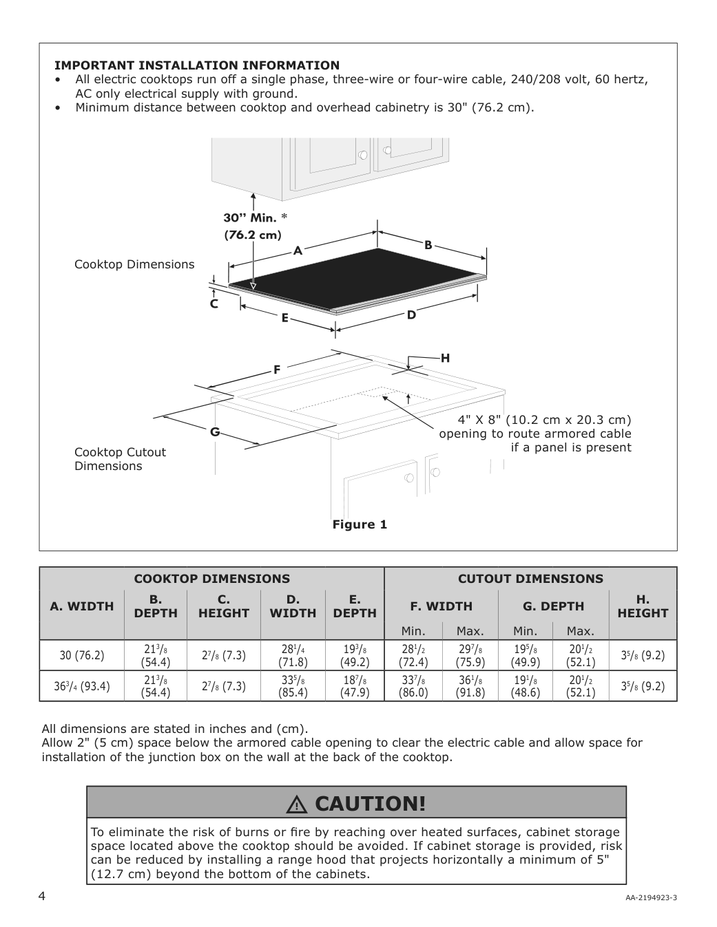 Assembly instructions for IKEA Samfaelld induction cooktop black | Page 4 - IKEA SAMFÄLLD induction cooktop 704.620.64