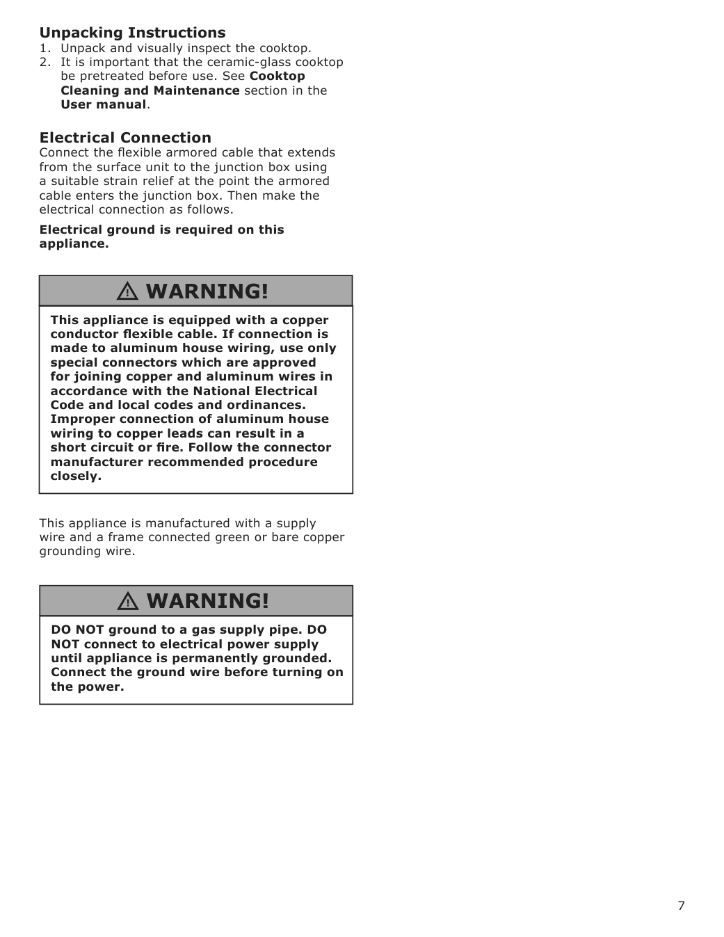 Assembly instructions for IKEA Samfaelld induction cooktop black | Page 7 - IKEA SAMFÄLLD induction cooktop 704.620.64