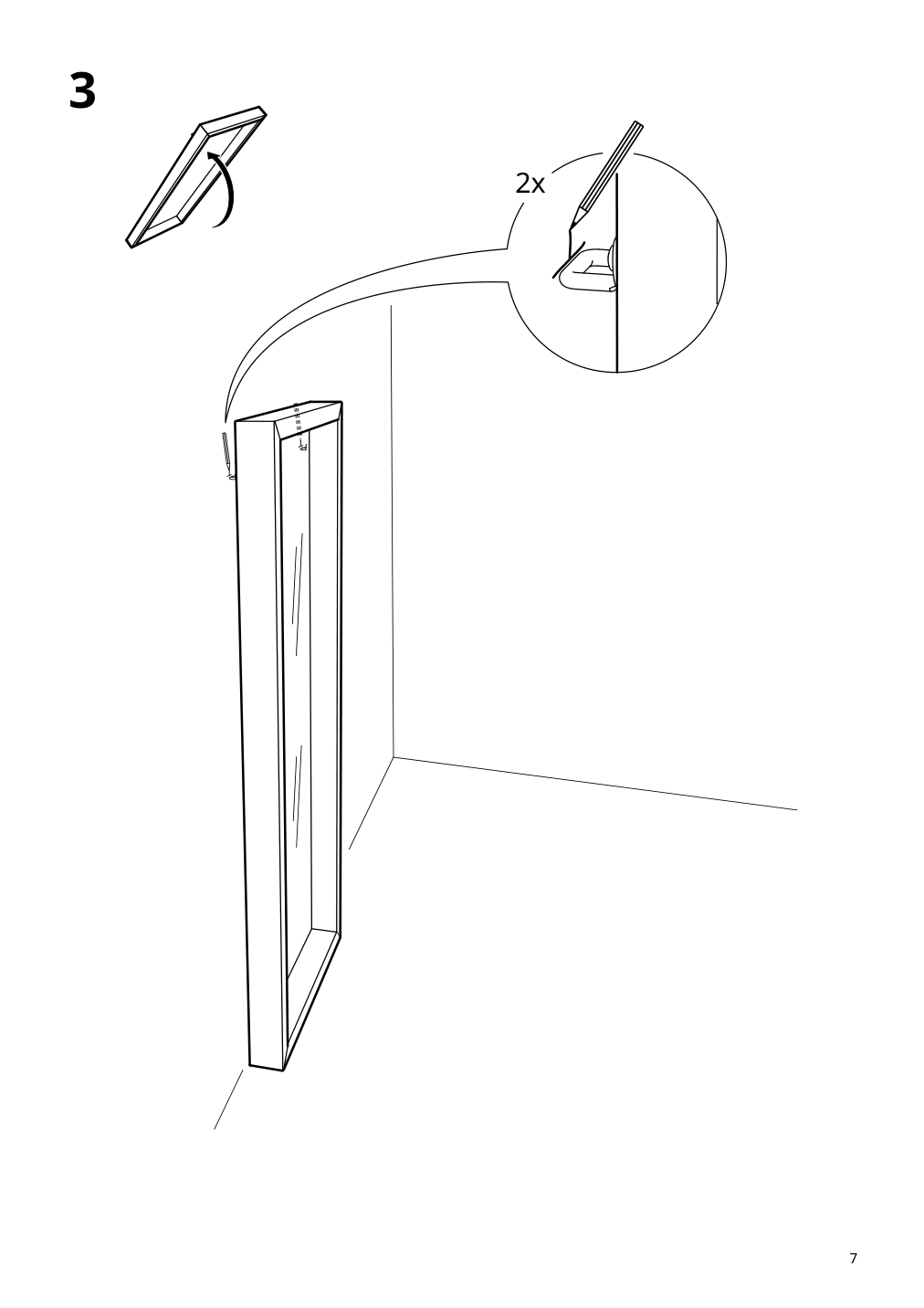 Assembly instructions for IKEA Sandtorg mirror black | Page 7 - IKEA SANDTORG mirror 104.201.33