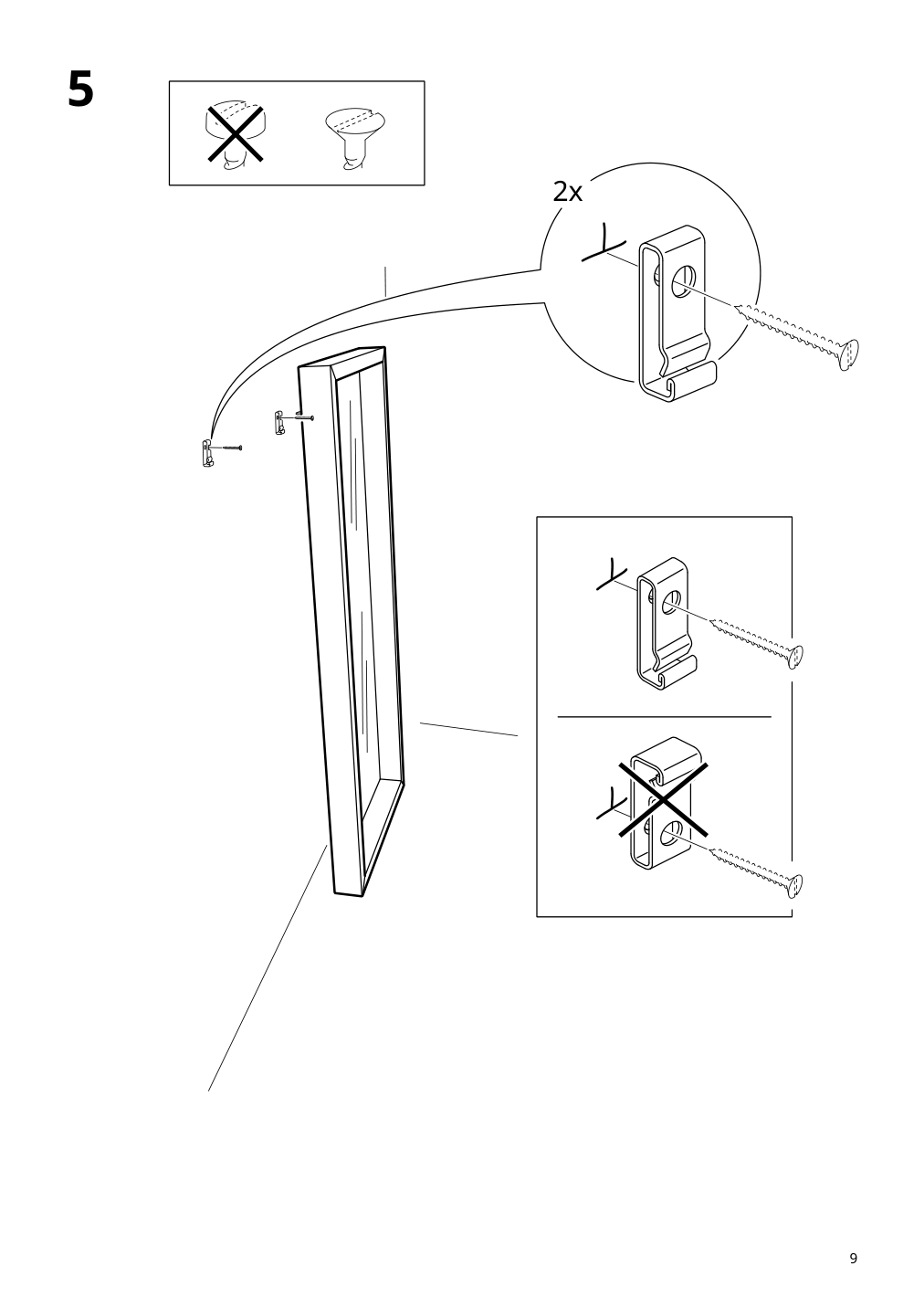 Assembly instructions for IKEA Sandtorg mirror black | Page 9 - IKEA SANDTORG mirror 104.201.33