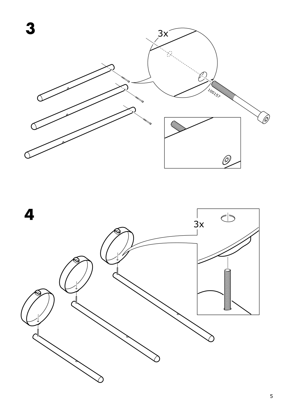 Assembly instructions for IKEA Satsumas plant stand bamboo white | Page 5 - IKEA SATSUMAS plant stand 402.581.54