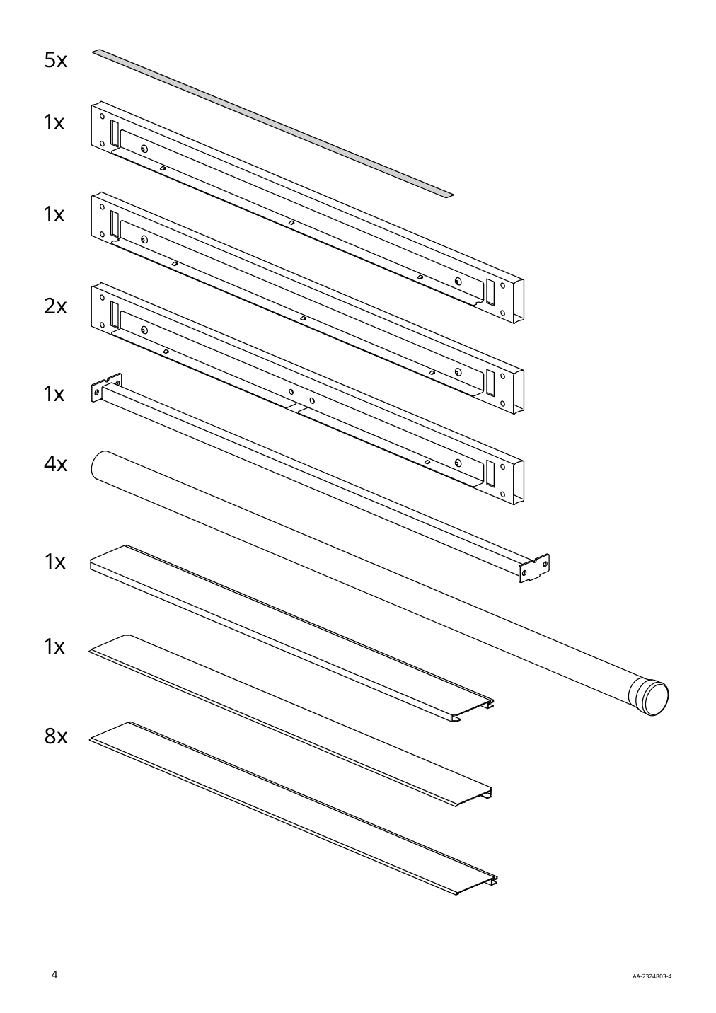 Assembly instructions for IKEA Segeroen bar table outdoor white beige | Page 4 - IKEA SEGERÖN bar table, outdoor 605.108.00