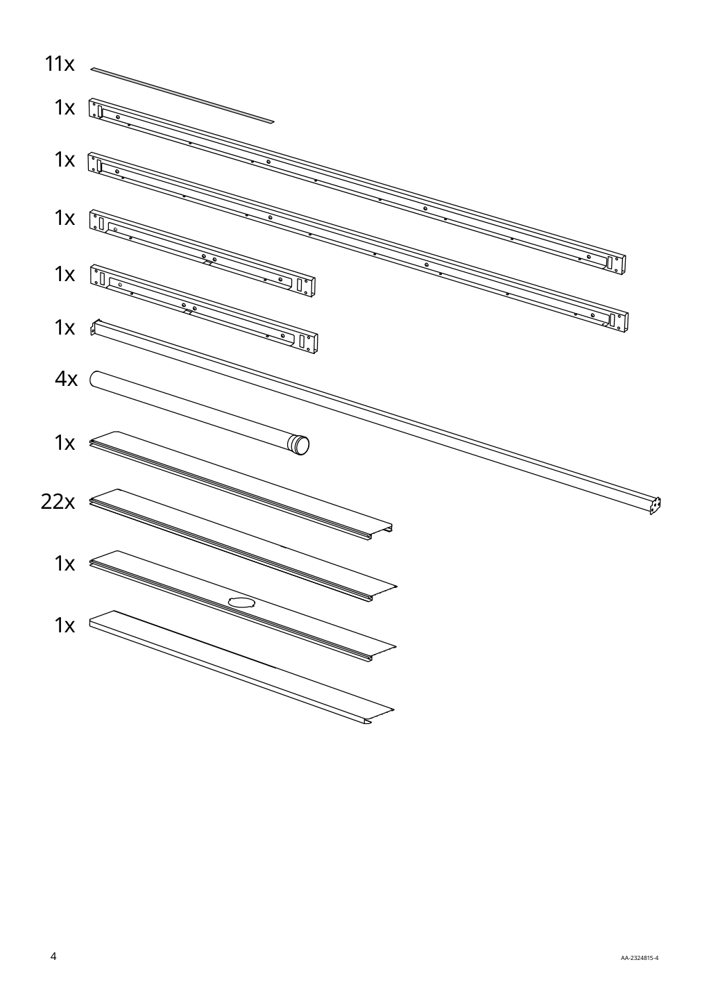 Assembly instructions for IKEA Segeroen table outdoor white beige | Page 4 - IKEA SEGERÖN table+6 armchairs, outdoor 795.339.05