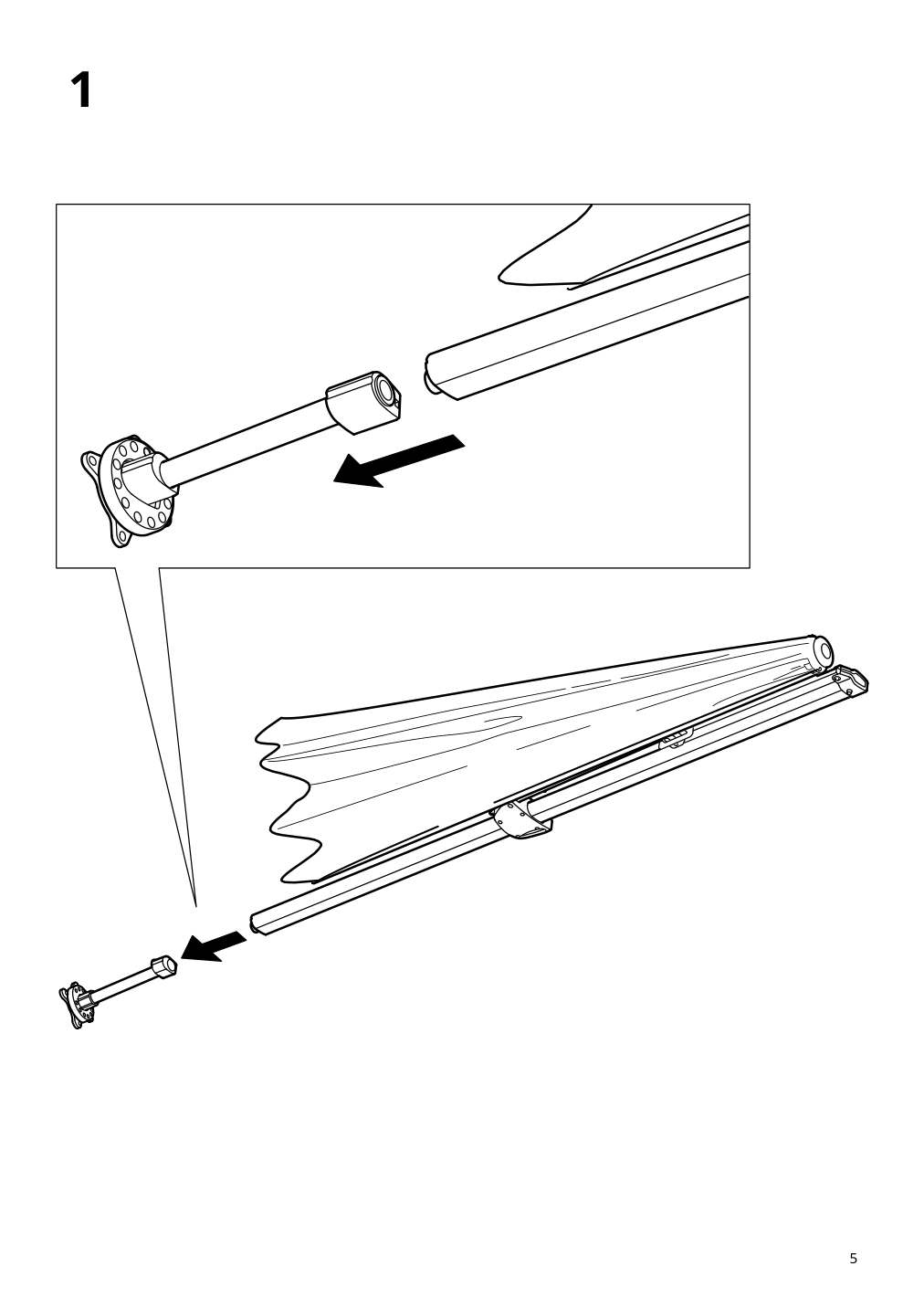 Assembly instructions for IKEA Seglaroe umbrella hanging beige tilting | Page 5 - IKEA SEGLARÖ umbrella, hanging 303.878.68