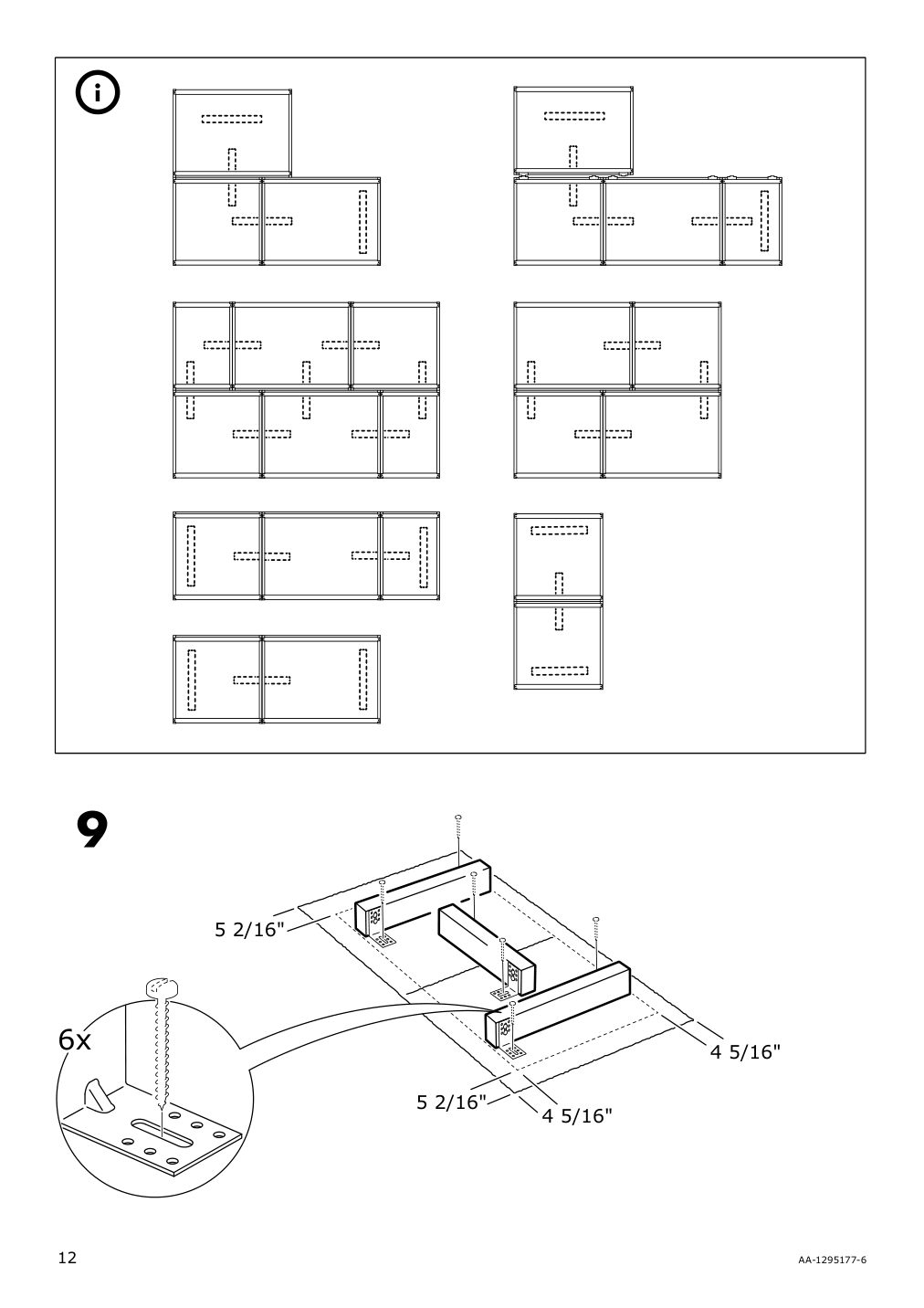 Assembly instructions for IKEA Sektion support bracket for kitchen island | Page 12 - IKEA SEKTION support bracket for kitchen island 002.984.06