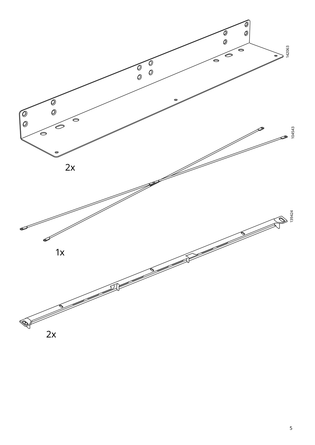 Assembly instructions for IKEA Sektion base cabinet for oven white | Page 5 - IKEA SEKTION base cabinet for oven 693.889.42