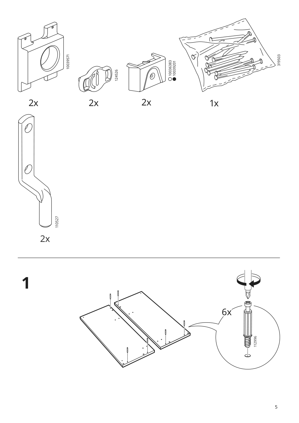 Assembly instructions for IKEA Sektion base cabinet frame adapted for wheelchairs white | Page 5 - IKEA SEKTION base cabinet frame 304.508.45