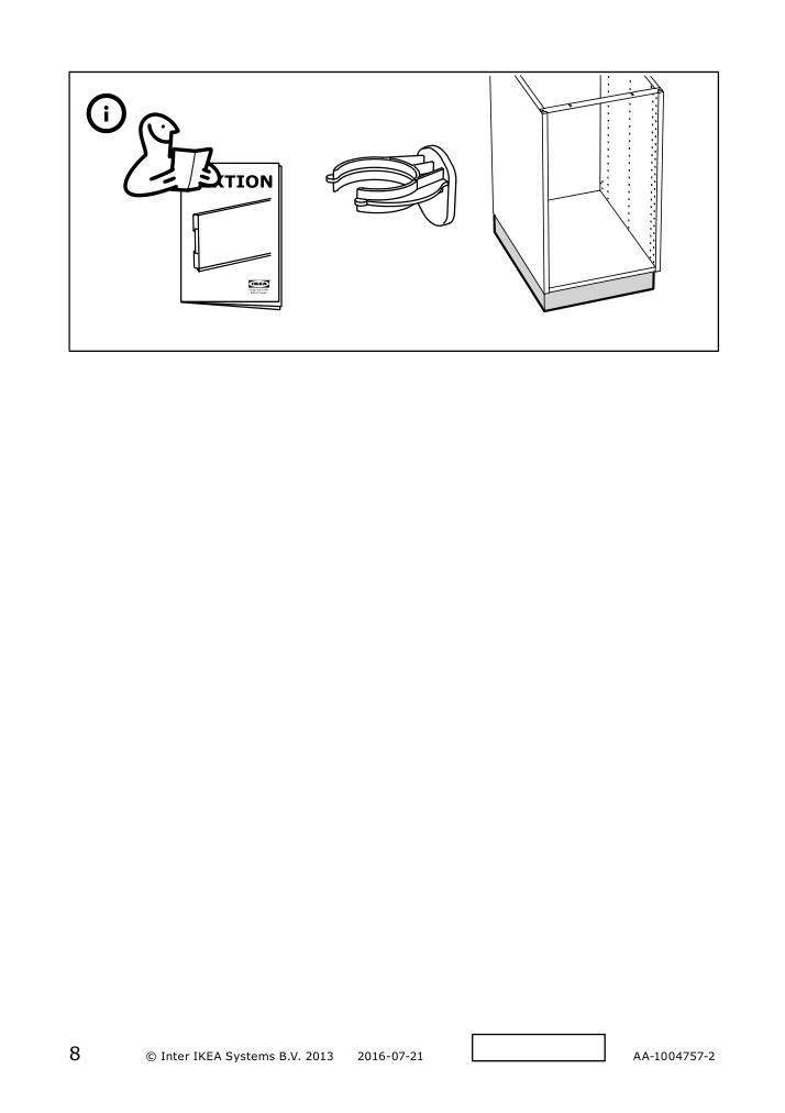 Assembly instructions for IKEA Sektion leg | Page 8 - IKEA SEKTION leg 102.655.18