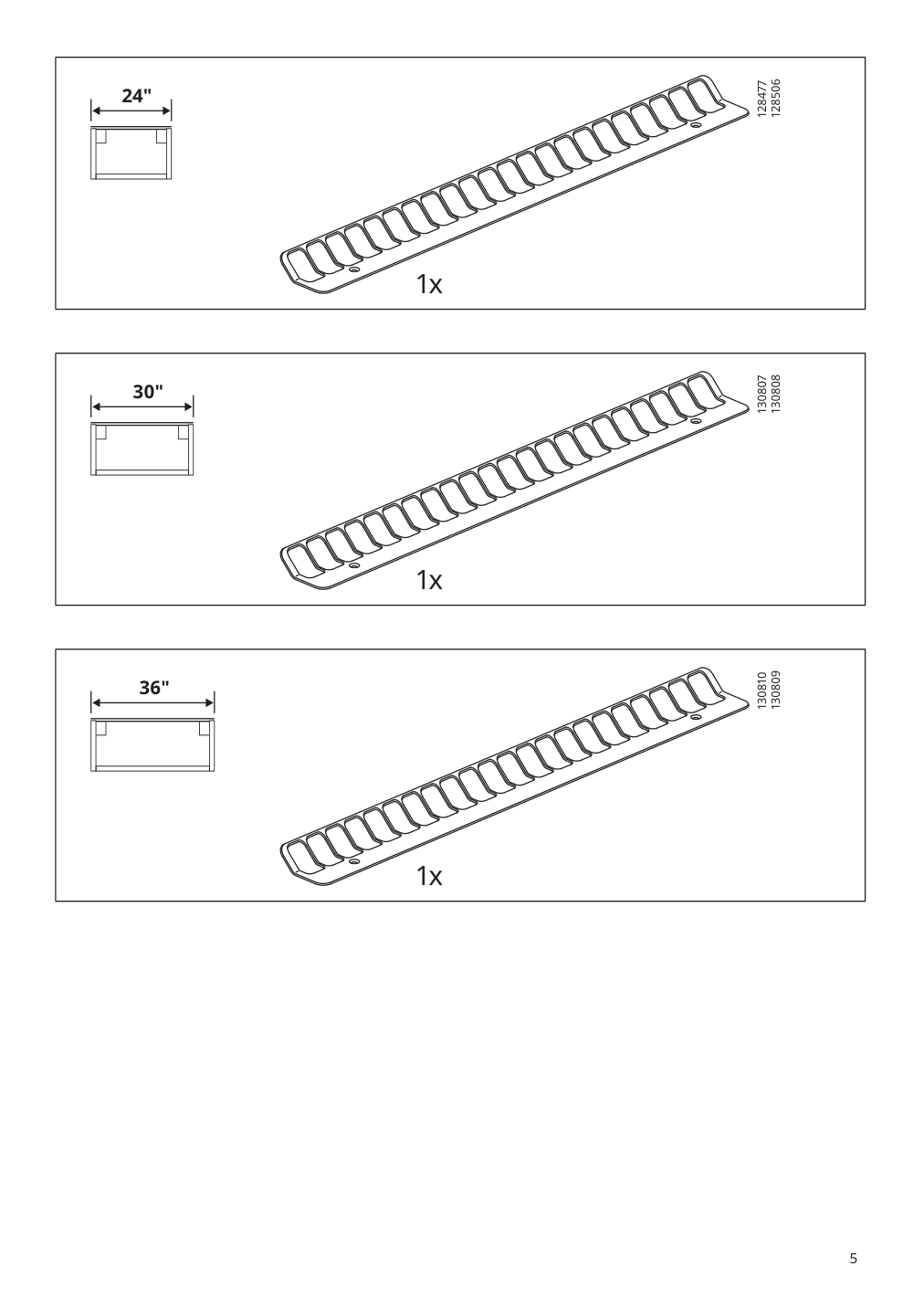 Assembly instructions for IKEA Sektion wall top cabinet frame white | Page 5 - IKEA SEKTION top cab f fridge/freezer w 2 doors 894.611.73