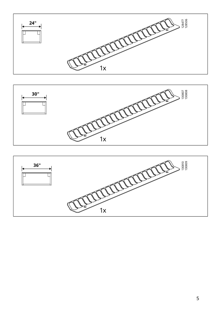 Assembly instructions for IKEA Sektion wall top cabinet frame white | Page 5 - IKEA SEKTION top cab f fridge/freezer w push-op 294.185.21