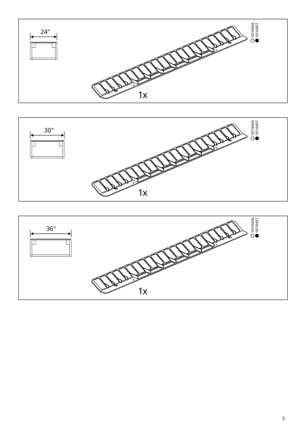 Assembly instructions for IKEA Sektion wall top cabinet frame white | Page 5 - IKEA SEKTION top cabinet for fridge/freezer 193.928.52