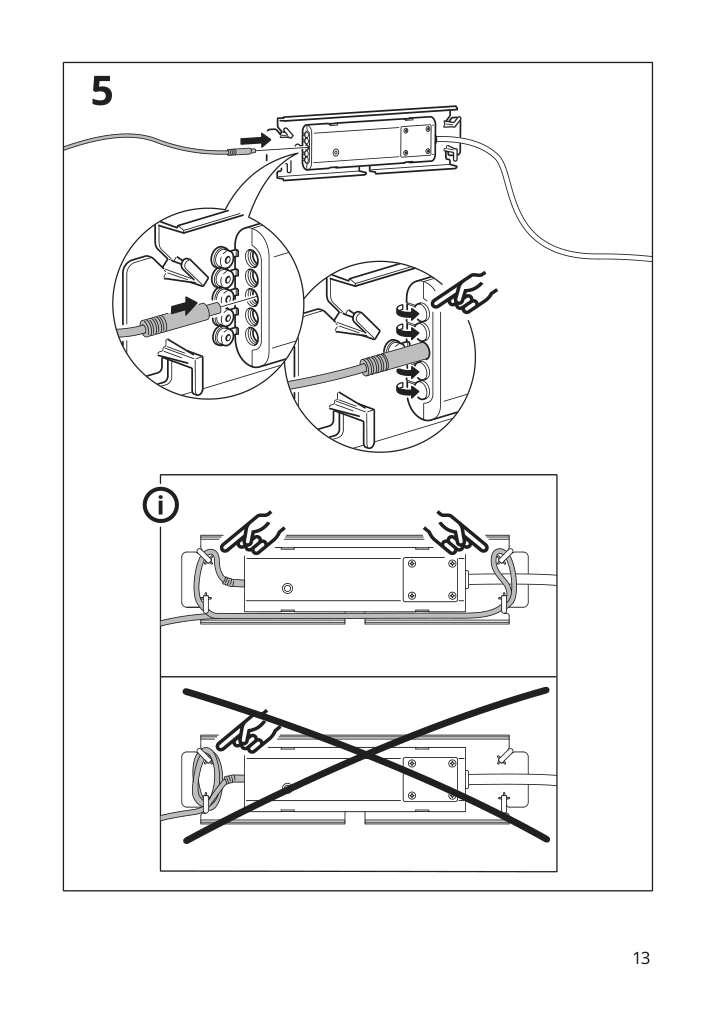 Assembly instructions for IKEA Silverglans driver for wireless control smart white | Page 13 - IKEA SILVERGLANS / RODRET lighting kit 795.378.66