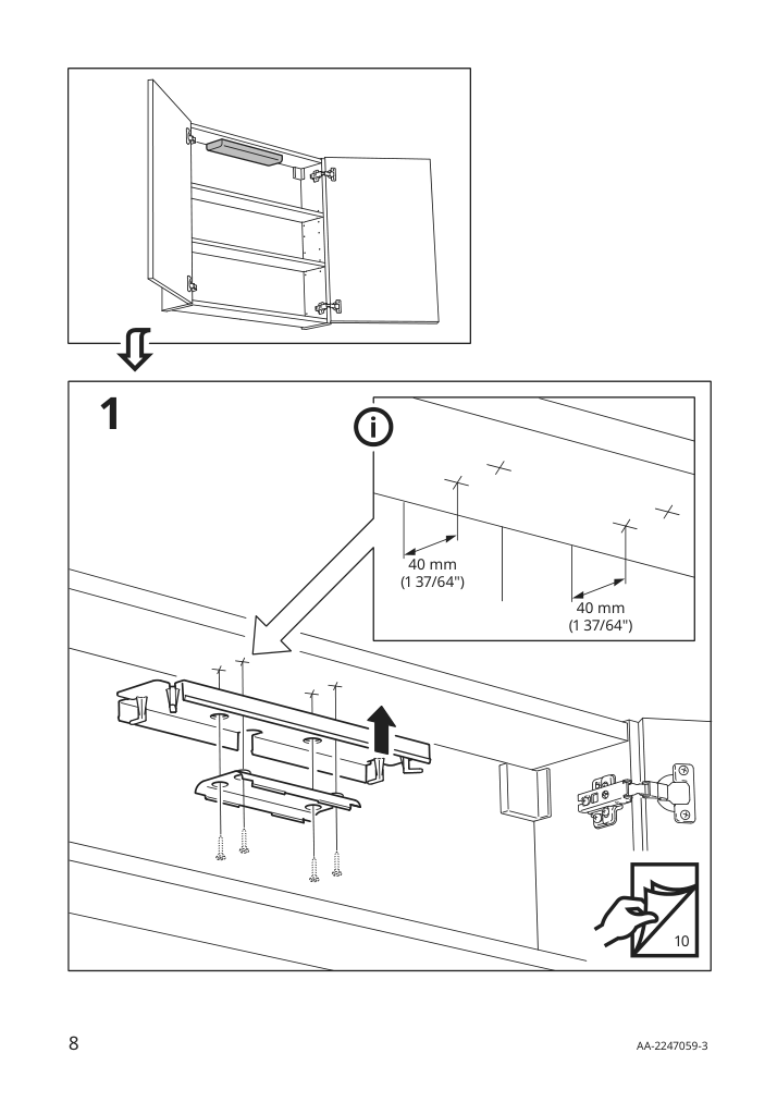 Assembly instructions for IKEA Silverglans driver for wireless control smart white | Page 8 - IKEA SILVERGLANS / RODRET lighting kit 795.378.66