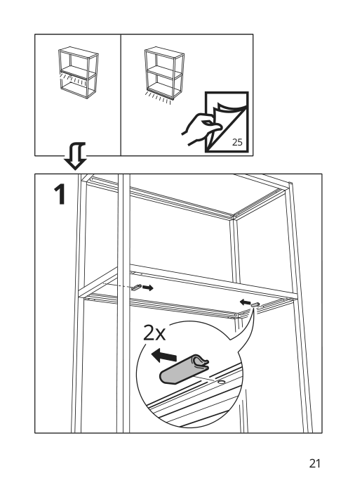Assembly instructions for IKEA Silverglans led bathroom lighting strip dimmable white | Page 21 - IKEA SILVERGLANS / RODRET lighting kit 795.494.97