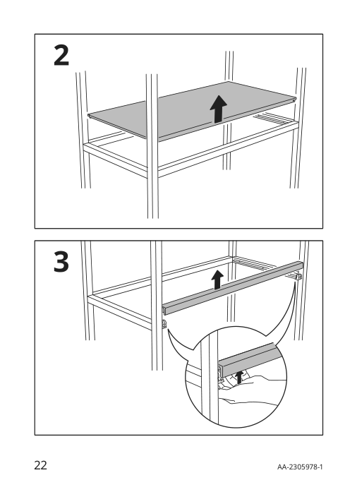 Assembly instructions for IKEA Silverglans led bathroom lighting strip dimmable white | Page 22 - IKEA SILVERGLANS / RODRET lighting kit 795.494.97