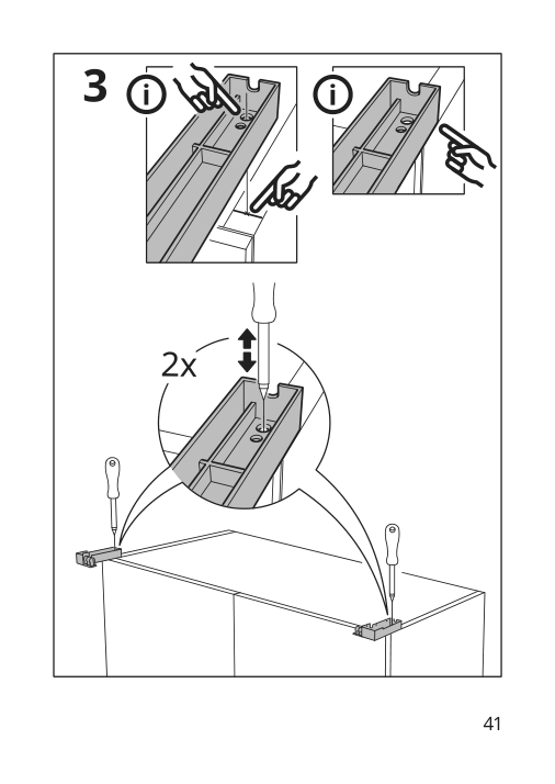 Assembly instructions for IKEA Silverglans led bathroom lighting strip dimmable white | Page 41 - IKEA SILVERGLANS / RODRET lighting kit 795.494.97