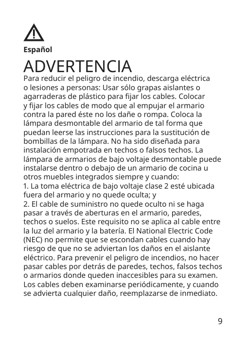 Assembly instructions for IKEA Silverglans led bathroom lighting strip dimmable white | Page 9 - IKEA SILVERGLANS / RODRET lighting kit 795.494.97
