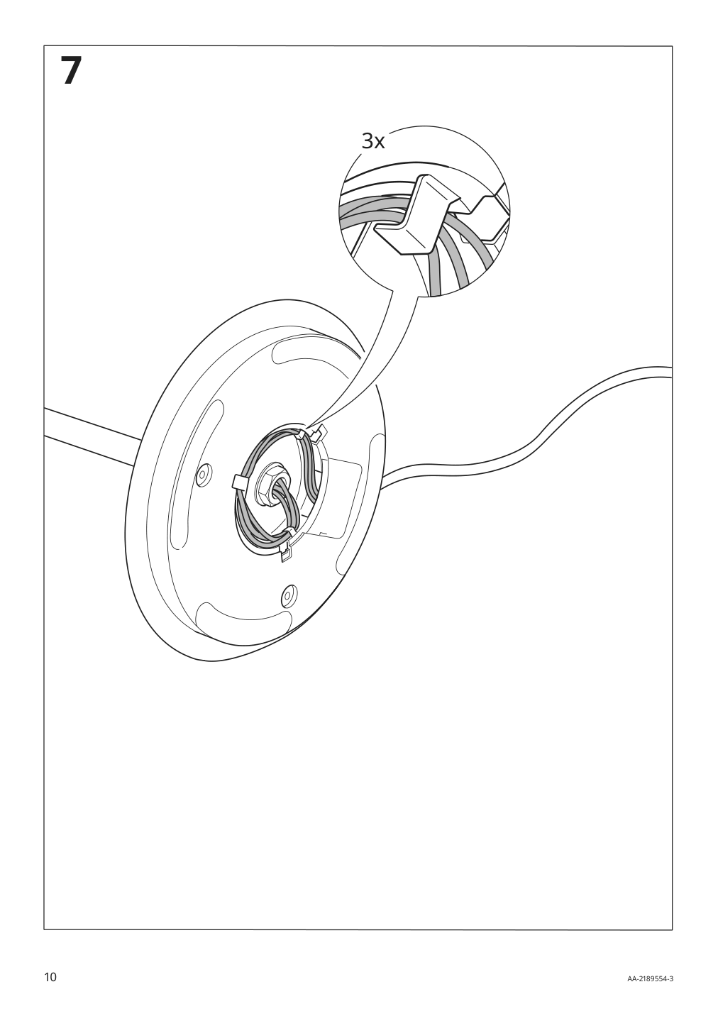 Assembly instructions for IKEA Simrishamn floor lamp chrome plated opal glass | Page 10 - IKEA SIMRISHAMN floor lamp 104.377.65