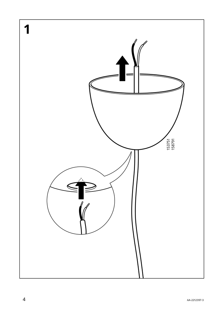 Assembly instructions for IKEA Sinnerlig pendant lamp bamboo handmade | Page 4 - IKEA SINNERLIG pendant lamp 703.116.97